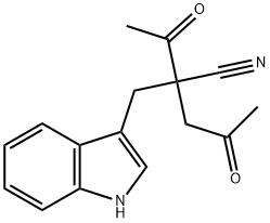 4-ACETYL-4-CYANO-5-(INDOL-3-YL)PENTAN-2-ONE