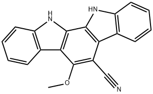 6-cyano-5-methoxyindolo(2,3-a)carbazole