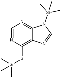 6-trimethylsilylthio-9-trimethylsilylpurine