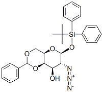 TERT-BUTYLDIPHENYLSILYL-2-AZIDO-4,6-O-BENZYLIDENE-2-DEOXY-BETA-D-GALACTOPYRANOSIDE