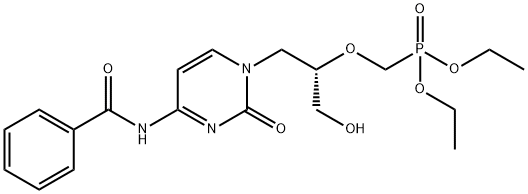 P-[[(1S)-2-[4-(苯甲酰氨基)-2-氧代-1(2H)-嘧啶基]-1-(羟甲基)乙氧基]甲基]膦酸二乙酯