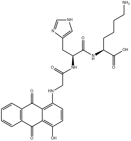 4-(glycyl-histidyl-lysine)-1-hydroxyanthraquinone