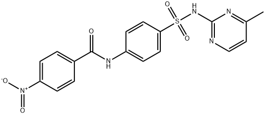 N-{4-[(4-methylpyrimidin-2-yl)sulfamoyl]phenyl}-4-nitrobenzamide