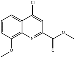 4-氯-8-甲氧基喹啉-2-羧酸甲酯