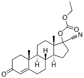 17-ethoxycarbonyloxy-3-oxoandrost-4-ene-17-carbonitrile