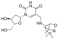 5-(((2,2,6,6-tetramethyl-1-oxy-4-piperidyl)amino)methyl)-2'-deoxyuridine