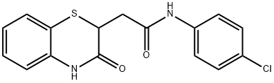 N-(4-chlorophenyl)-2-(3-oxo-3,4-dihydro-2H-benzo[b][1,4]thiazin-2-yl)acetamide