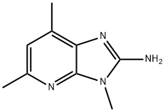 2-AMINO-3H-3,5,7-TRIMETHYLIMIDAZO(4,5-6)PYRIDINE