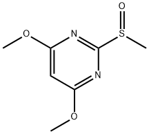 4,6-DIMETHOXY-2-METHYLSULFINYLPYRIMIDINE