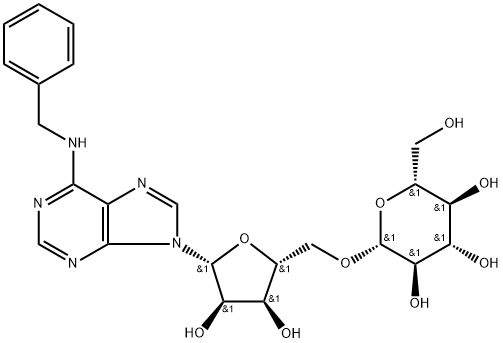 ADENOSINE,5'-O-Β-D-GLUCOPYRANOSYL-N(PHENYLMETHYL)-(9CI)