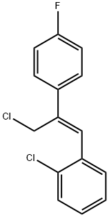 Z-1-氯-3-(2-氯苯基)-2-(4-氟苯基)-2-丙烯