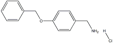 4-(苄氧基)苯基]甲胺盐酸盐