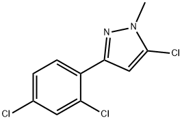 5-CHLORO-3-(2,4-DICHLOROPHENYL)-1-METHYL-1H-PYRAZOLE