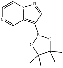 3-(4,4,5,5-Tetramethyl-1,3,2-dioxaborolan-2-yl)pyrazolo[1,5-a]pyrazine