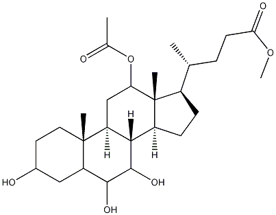 12-(乙酰氧基)-3,6,7-三羟基胆烷-24-酸甲酯