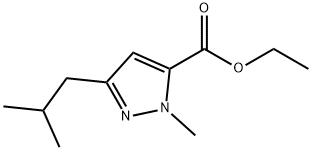 1-甲基-3-(2-甲基丙基)-1H-吡唑-5-羧酸乙酯