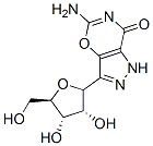 5-amino-3-ribofuranosylpyrazolo(3,4-e)(1,3)oxazine-7-one