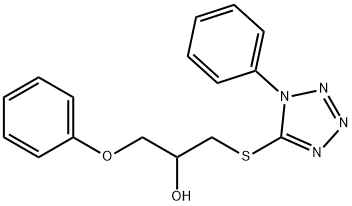 1-phenoxy-3-(1-phenyltetrazol-5-yl)sulfanyl-propan-2-ol