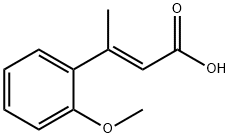 3-(2-甲氧苯基)丁-2-烯酸