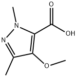 1H-Pyrazole-5-carboxylicacid,4-methoxy-1,3-dimethyl-(9CI)