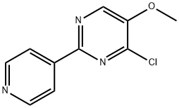 4-氯-5-甲氧基-2-(4-吡啶)嘧啶