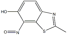 6-Benzothiazolol,2-methyl-7-nitroso-(9CI)