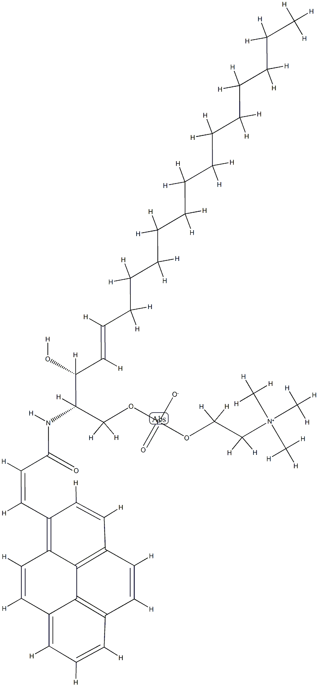 N-(3-(1-pyrene)propenoyl)sphingomyelin