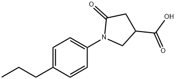 1-(4-丙基)苄基-5-氧代-吡咯啉-3-甲酸