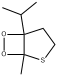 6,7-Dioxa-2-thiabicyclo[3.2.0]heptane,1-methyl-5-(1-methylethyl)-(9CI)