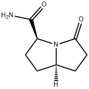 1H-Pyrrolizine-3-carboxamide,hexahydro-5-oxo-,(3S-trans)-(9CI)