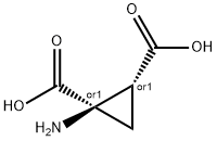 1,2-Cyclopropanedicarboxylicacid,1-amino-,trans-(9CI)