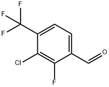 3-Chloro-2-fluoro-4-(trifluoromethyl)benzaldehyde