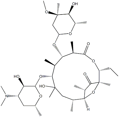 9-deoxo-12-deoxy-9,12-epoxyerythromycin