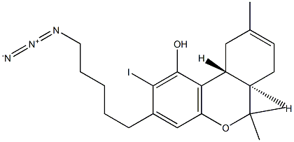 2-iodo-5'-azido-delta(8)-tetrahydrocannabinol