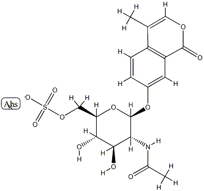 4-methylumbelliferyl-2-deoxy-2-acetamido-6-O-sulfoglucosamine