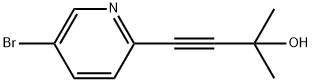 5-bromo-2-(3-methyl-3-hydroxy-1-butynyl)pyridine