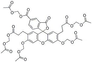 2,7-双(2-羧基乙基)-5(6)-羧基荧光素四(丙酰甲酯)