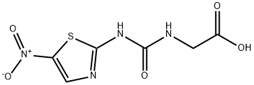 N-(5-nitro-2-thiazolyl)-N'-carboxymethylurea