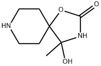 1-Oxa-3,8-diazaspiro[4.5]decan-2-one,4-hydroxy-4-methyl-(9CI)