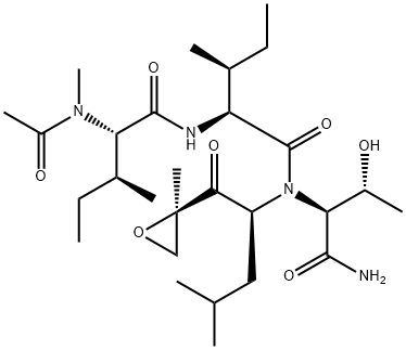 N-乙酰基-N-甲基-L-异亮氨酰-L-异亮氨酰-N-[(1S)-3-甲基-1-[[(2R)-2-甲基-2-环氧乙烷基]羰基]丁基]-L-苏氨酰胺