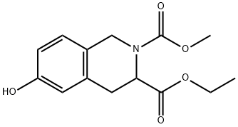 3-乙基2-甲基6-羟基-3,4-二氢异喹啉-2,3(1H)-二羧酸酯