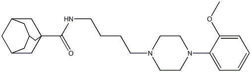 4-(4-(1-adamantanecarboxamido)butyl)-1-(2-methoxyphenyl)piperazine