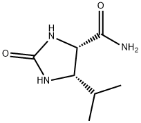 4-Imidazolidinecarboxamide,5-(1-methylethyl)-2-oxo-,(4S-cis)-(9CI)