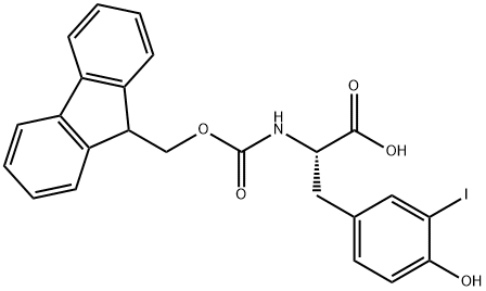 芴甲氧羰基-3-碘代酪氨酸羟基