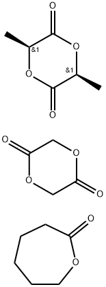 聚(L-乳酸钴-己内酯-乙交酯钴)