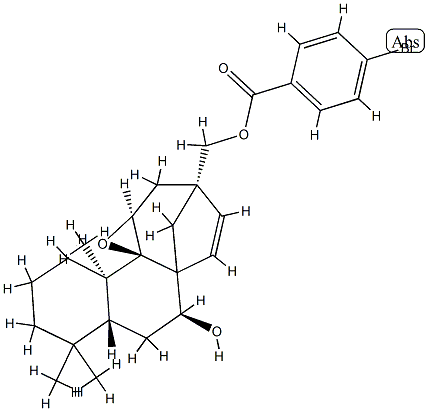 17-(4-bromobenzoyloxy)-9,11-epoxy-7-hydroxybeyerene