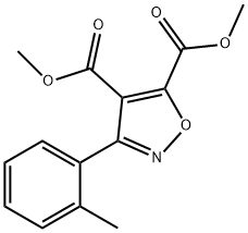 4,5-Isoxazoledicarboxylicacid,3-(2-methylphenyl)-,dimethylester(9CI)