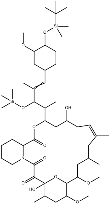 22-Hydroxy-33-O-tert-butyldiMethylsilyloxy-27-O-triMethylsilyl-iso-FK-506