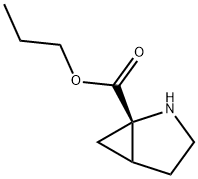 2-Azabicyclo[3.1.0]hexane-1-carboxylicacid,propylester,(1S)-(9CI)