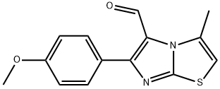 6-(4-甲氧基苯基)-3-甲基咪唑并[2,1-B]噻唑-5-甲醛